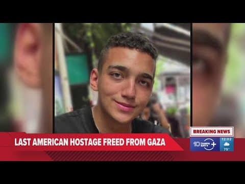 American-Israeli hostage freed by Hamas after more than 19 months in Gaza strip