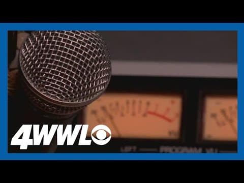 It looks like a bullet may have taken out Radio for the Blind's transmission line