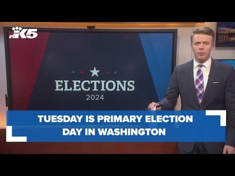 Primary Election Day in Washington