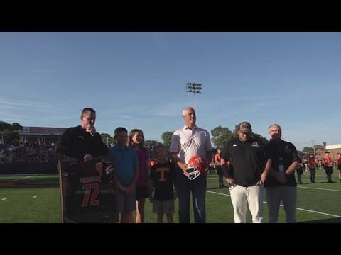 Clinton standout, VFL Charles McRae honored at Dragons game on Friday