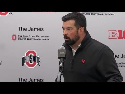 Ryan Day, Jim Knowles press conference | Ohio State-Western Kentucky week
