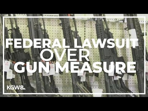 Oregon Firearms Federation files federal lawsuit over Measure 114