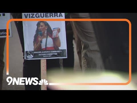 Many people protest outside Aurora ICE facility for immigration advocate