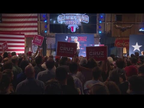 Sen. Ted Cruz's bus tour stops in Cypress before Election Day