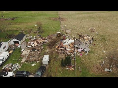 Community coming together after tornado