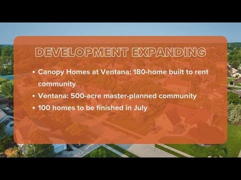 The firm announces it's expanding Ventana development