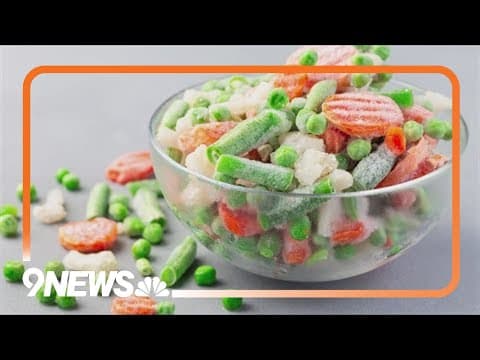 There are some health advantages to eating frozen vegetable instead of fresh
