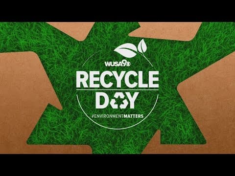 A look at the latest WUSA9 Recycle Day