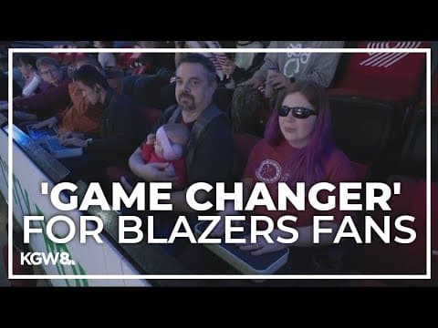 New tech helps Portland Trail Blazers fans with low vision, blindness 'feel' the game