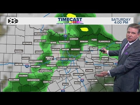 DFW Weather: More warmth and a few storm chances as we head into the weekend