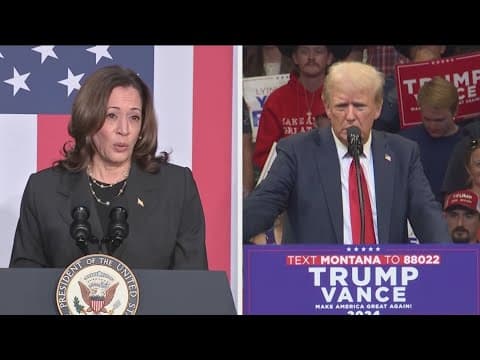 What time will Kamala Harris and Donald Trump face off