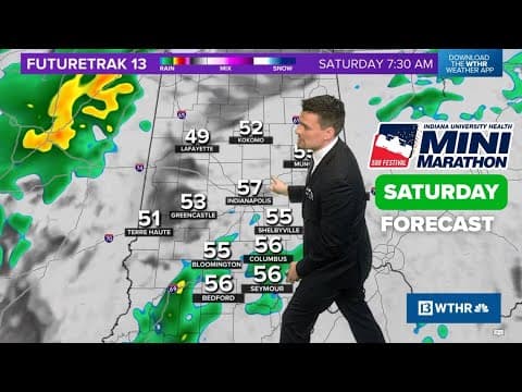 Will rain or storms impact the Indianapolis Mini-Marathon 2025? | Forecast Update