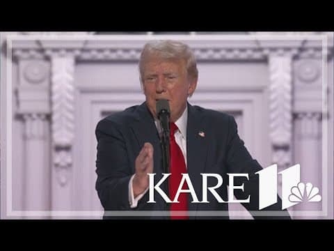 Donald Trump outlines plans for immigration in RNC acceptance speech