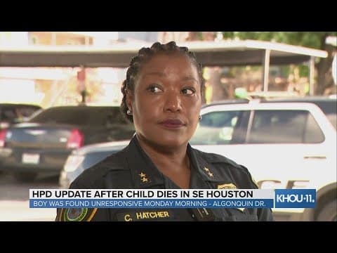 Houston police provide update after 'malnourished' 9-year-old boy dies