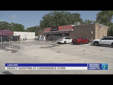 Fight turns deadly when man is shot at convenience store in Polk County