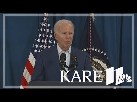 President Biden on Trump rally shooting: 'It's sick'