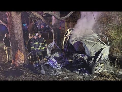 Multi-parish police chase ends in fiery crash, killing one teen and injuring another