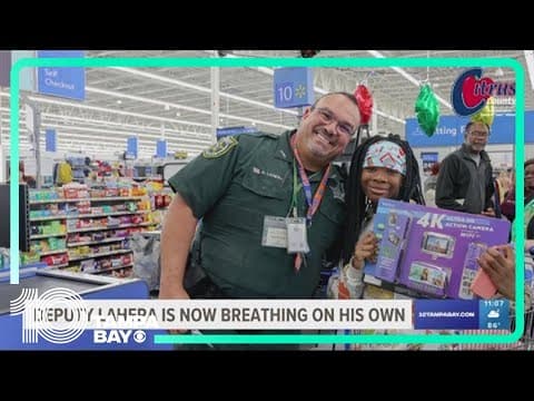 Citrus County deputy who was hit by car back in May now breathing on his own