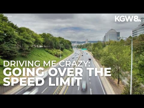 Driving over the speed limit