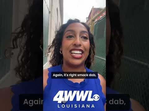 A usually bustling stretch of the French Quarter is now hidden behind fences and cones