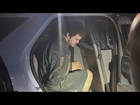 Murder suspect on the run for weeks recaptured by police