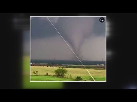 Tornado spotted near Windthorst Texas