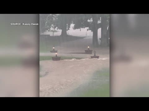 Alabama man says 'he's lucky to be alive' after being sucked into storm drain