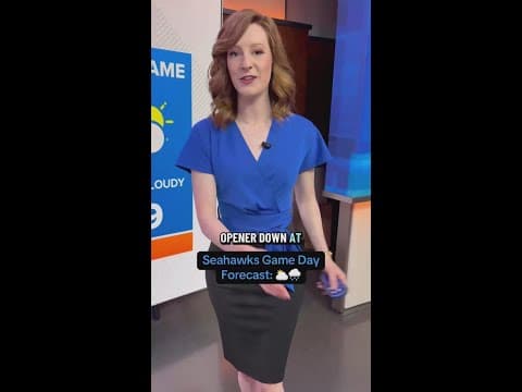 Cloudy skies and spotty showers for today’s home opener but the real storm is waiting for the 49ers