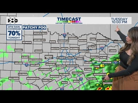 DFW Weather: Latest forecast and timeline for next rain chances in North Texas