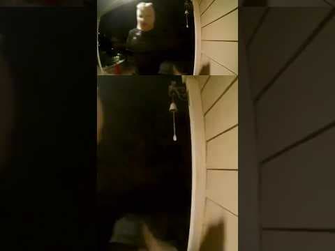 Masked Person With Gun Rings Family’s Doorbell