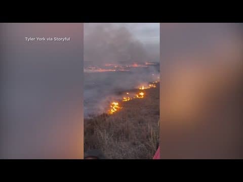 Fire in Texas Panhandle now 15% contained