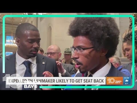 Expelled Tennessee lawmaker likely to be reappointed to seat this week