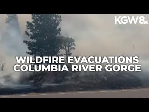 Three fires break out in the Gorge; Rowena Fire destroys homes