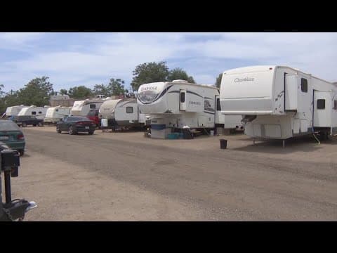 Homeless living in RVs have just 1 safe parking lot option in San Diego County
