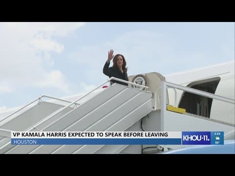 Vice President Kamala Harris leaves Houston after Rep. Sheila Jackson Lee's funeral