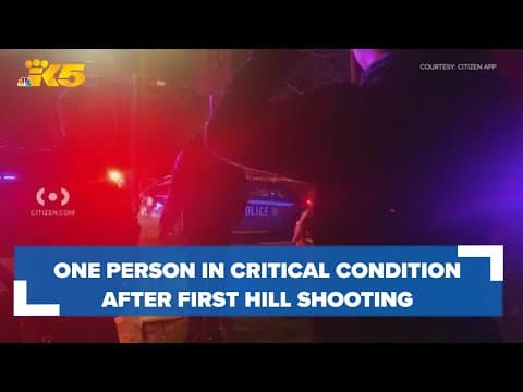 28-year-old in critical condition after shooting in Seattle's Cherry Hill neighborhood