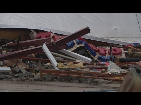 Man describes sleeping in his car when storm moves through Katy area