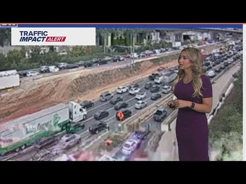 Big delays on Beltway inner loop due to overturned tractor trailer near McLean