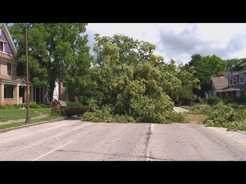 Cleanup, power restoration continues in Indianapolis after severe storms