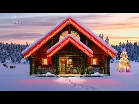 You can tour Santa's home on Zillow