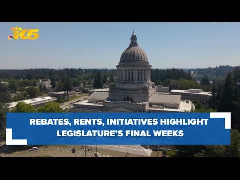 In Session: Rebates, rents, initiatives highlight legislature’s final weeks