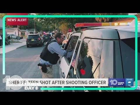 Police: Teen shot Lakeland police officer during foot chase after drive-by