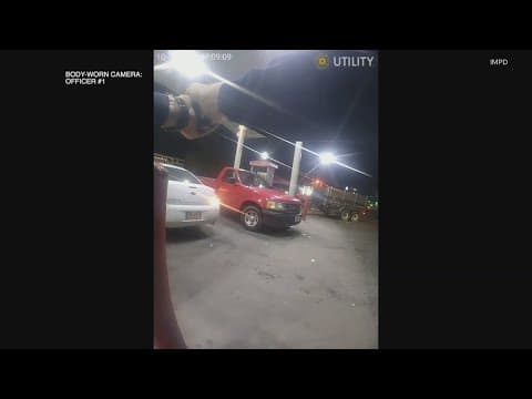 RAW | IMPD bodycam footage shows officer-involved shooting on Indy's south side