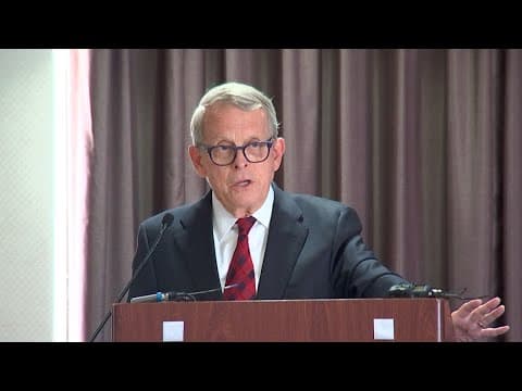 Gov. DeWine holds press conference to discuss legal battle over the Ohio Department of Education