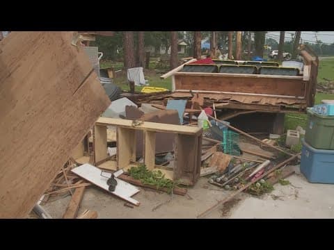 Suspected tornado damages St. James Parish community