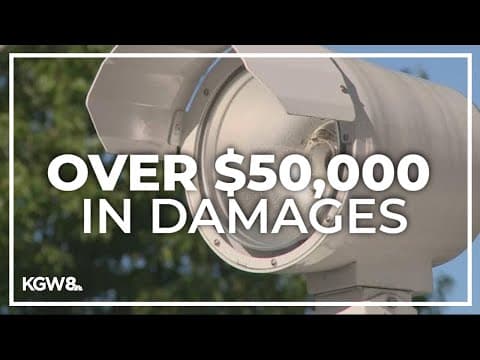 Portland police arrest man accused of shooting at traffic cameras