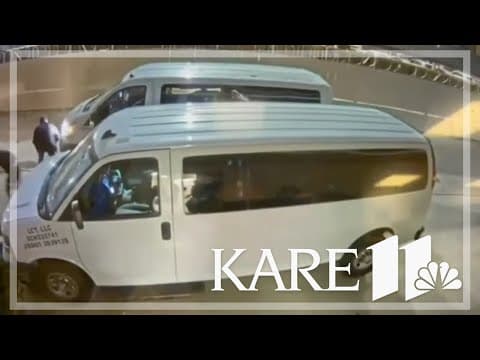 Video shows the moment gunfire erupts outside ICE facility in Dallas