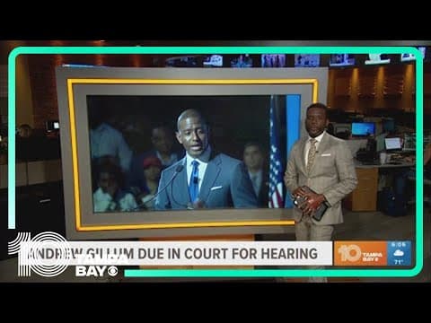Former Tallahassee Mayor Andrew Gillum due in court for hearing