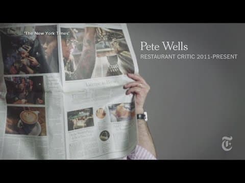 After 12 Years of reviewing restaurants a New York Times food critic is stepping down