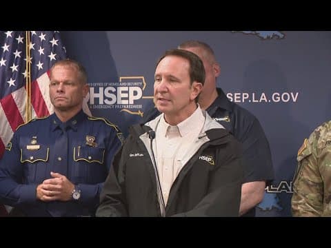 Governor Jeff Landry's winter weather briefing for Louisiana